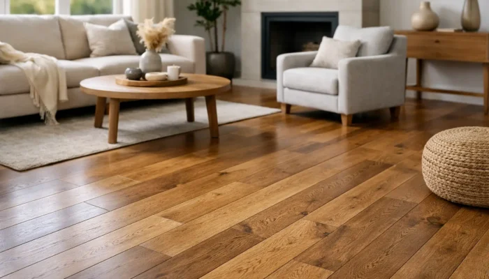 Hardwood Flooring for Living Room Spaces