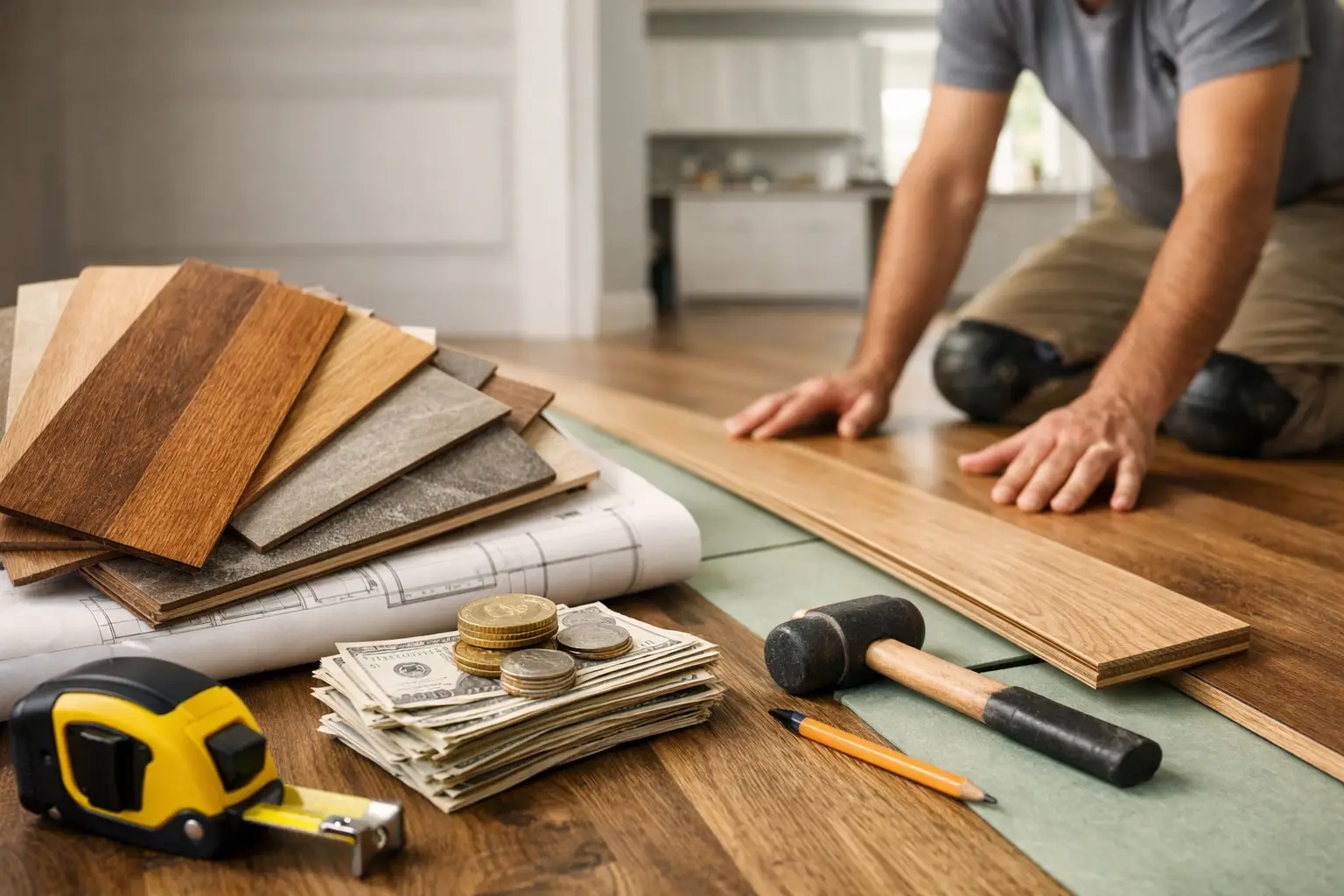 How Much to Put Flooring in a House?