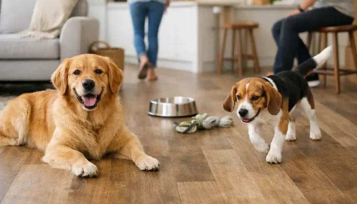 Best Flooring for Dogs in Busy Homes