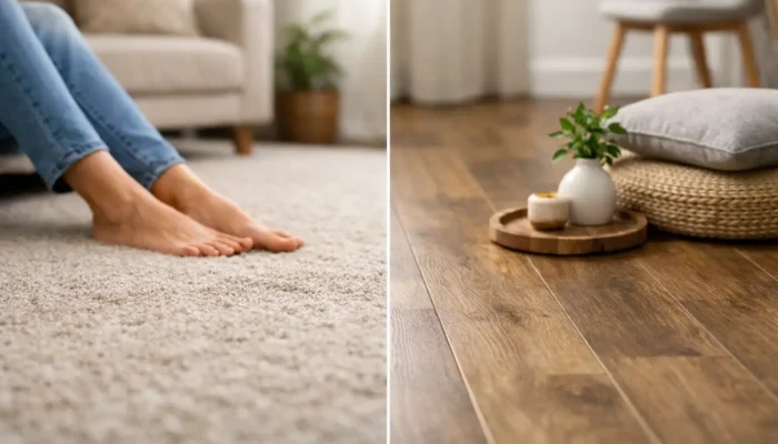 Carpet vs Vinyl Plank: Which Fits Your Home?