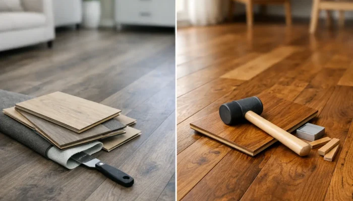 Luxury Vinyl vs Hardwood: Which Fits Home?