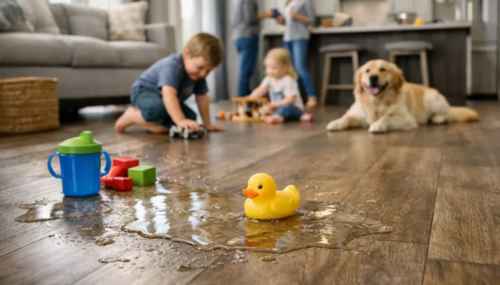 Waterproof Flooring for Busy Families That Works