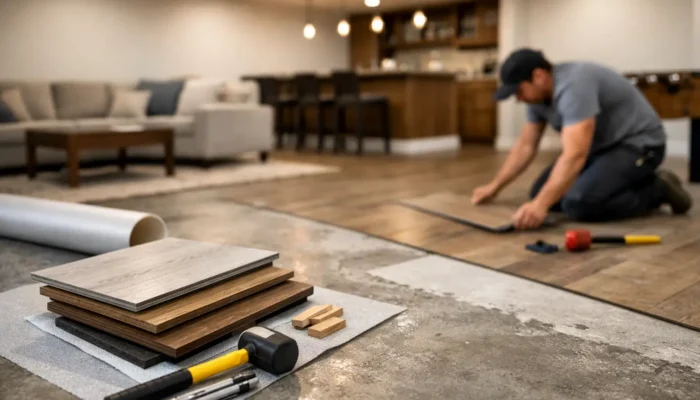A Guide to Flooring for Basements That Lasts